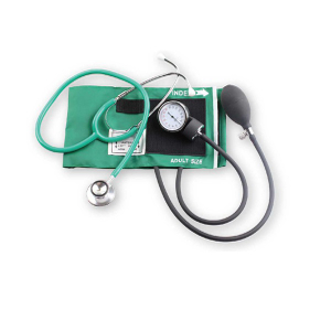 Ce/ISO-godkjent medisinsk aneroid-sfygmomanometer med dobbelthodestetoskop (MT01029045)