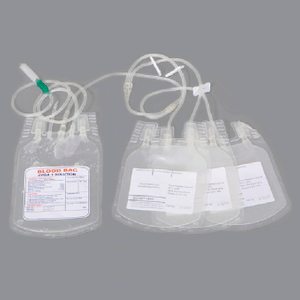 CE/ISO-godkjent CPDA-1, 450 ml trippelpose rullet blodpose (MT58071512)