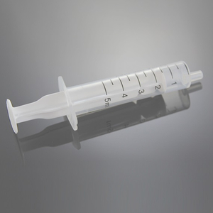 CE/ISO-godkjente engangssprøyter 5 ml, 2 deler, Luer-slip, med nål (MT58005203)