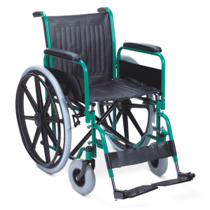 CE/ISO-godkjent Hot Sale Billig Medical Steel Wheel Chair (MT05030006)