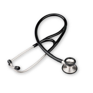 Ce/ISO-godkjent medisinsk stetoskop kardiologi rustfritt stål (MT01017001)