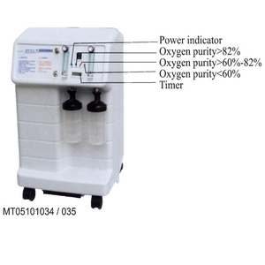 Medisinsk kraftig 8L oksygenkonsentrator med fjernkontroll (MT05101034)