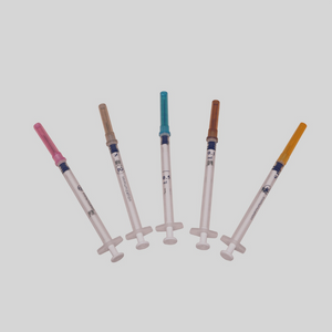 CE/ISO-godkjente automatisk deaktiveringssprøyter 0,4 ml for immunisering med fast dose med fast kanyle (MT58005414)