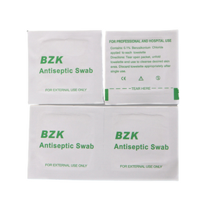 CE/ISO-godkjent medisinsk disponibel Bzk Pad 