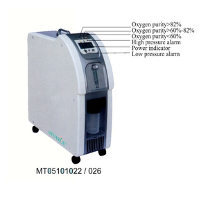 Bærbar helsevesen med høy renhet 5L oksygenkonsentrator (MT05101026)
